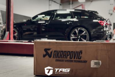 PROJECT RS6 ONE AKRAPOVIC EXHAUST VIDEO AND INSTALL PHOTOS- MUST LISTEN!