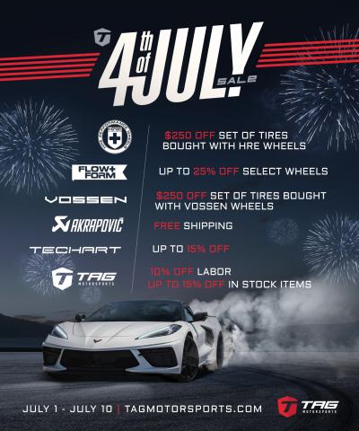 4th of July Sale - Live Through July 10th