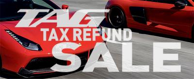 TAG Tax Refund Sale - Click Here For Details