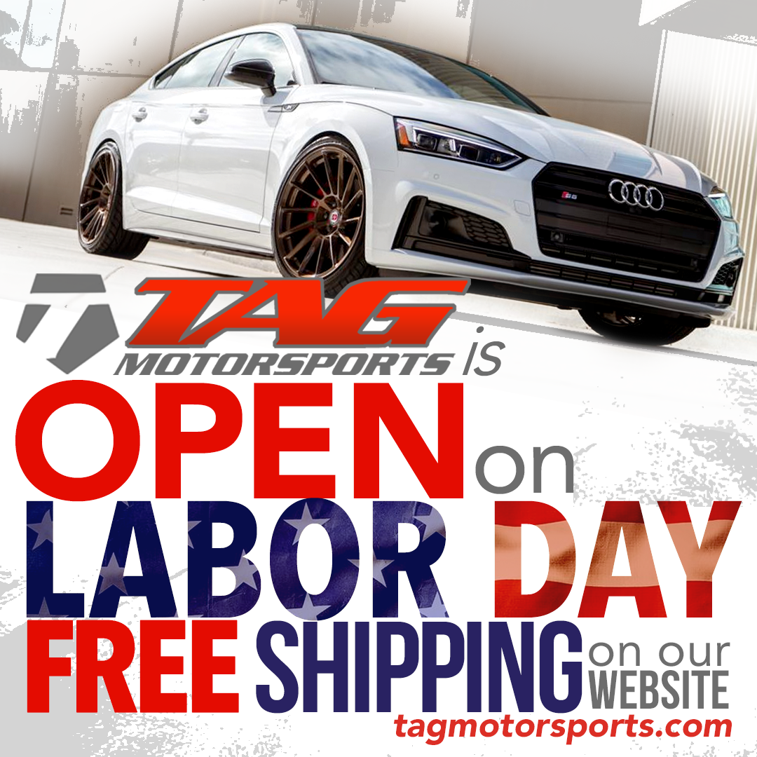 TAG Motorsports Labor Day Sale!!