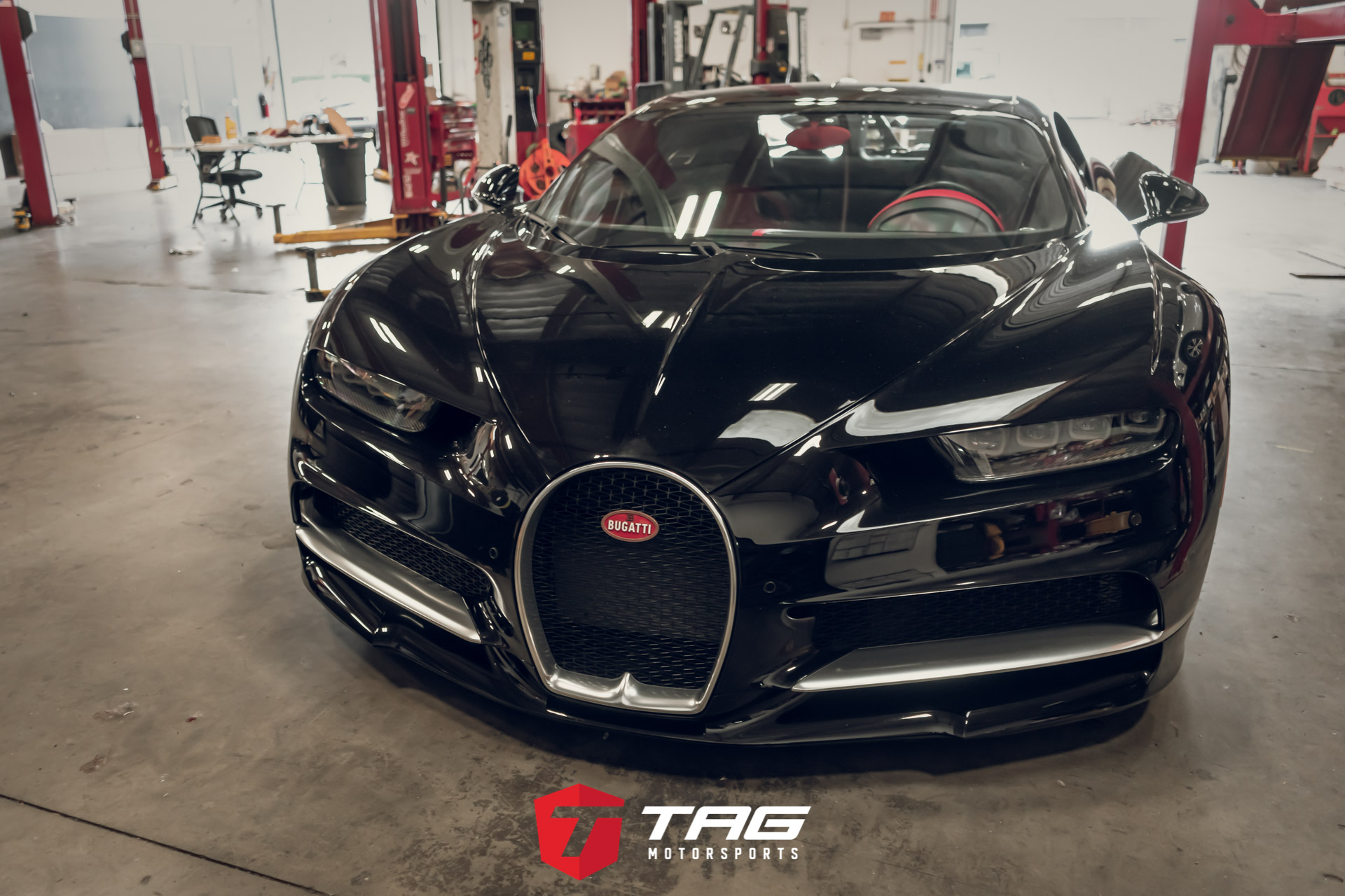 Waking up in Bugatti's at TAG. The Bugatti Chiron Project has started!