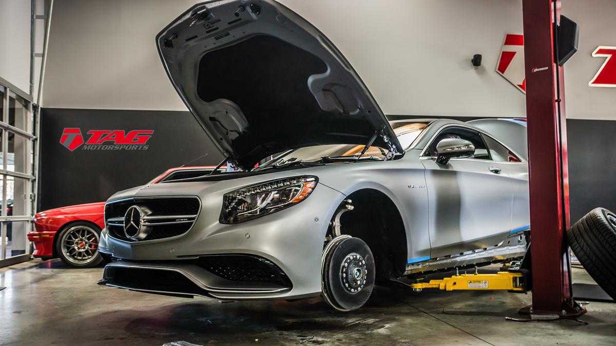 Project S63 Coupe Underway! 