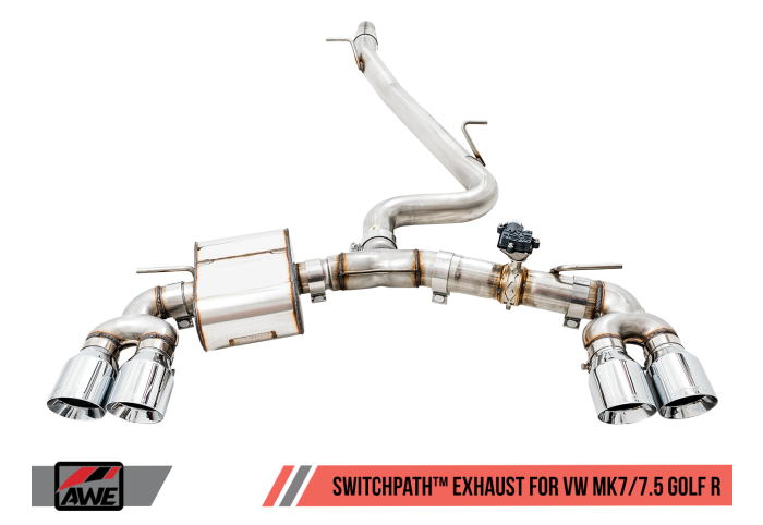 golf r mk7 exhaust