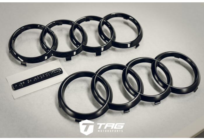 TAG BLACKOUT PACKAGES (PAINTED BADGES) FOR THE NEW A6,S6, RS6, A7, S7, RS7