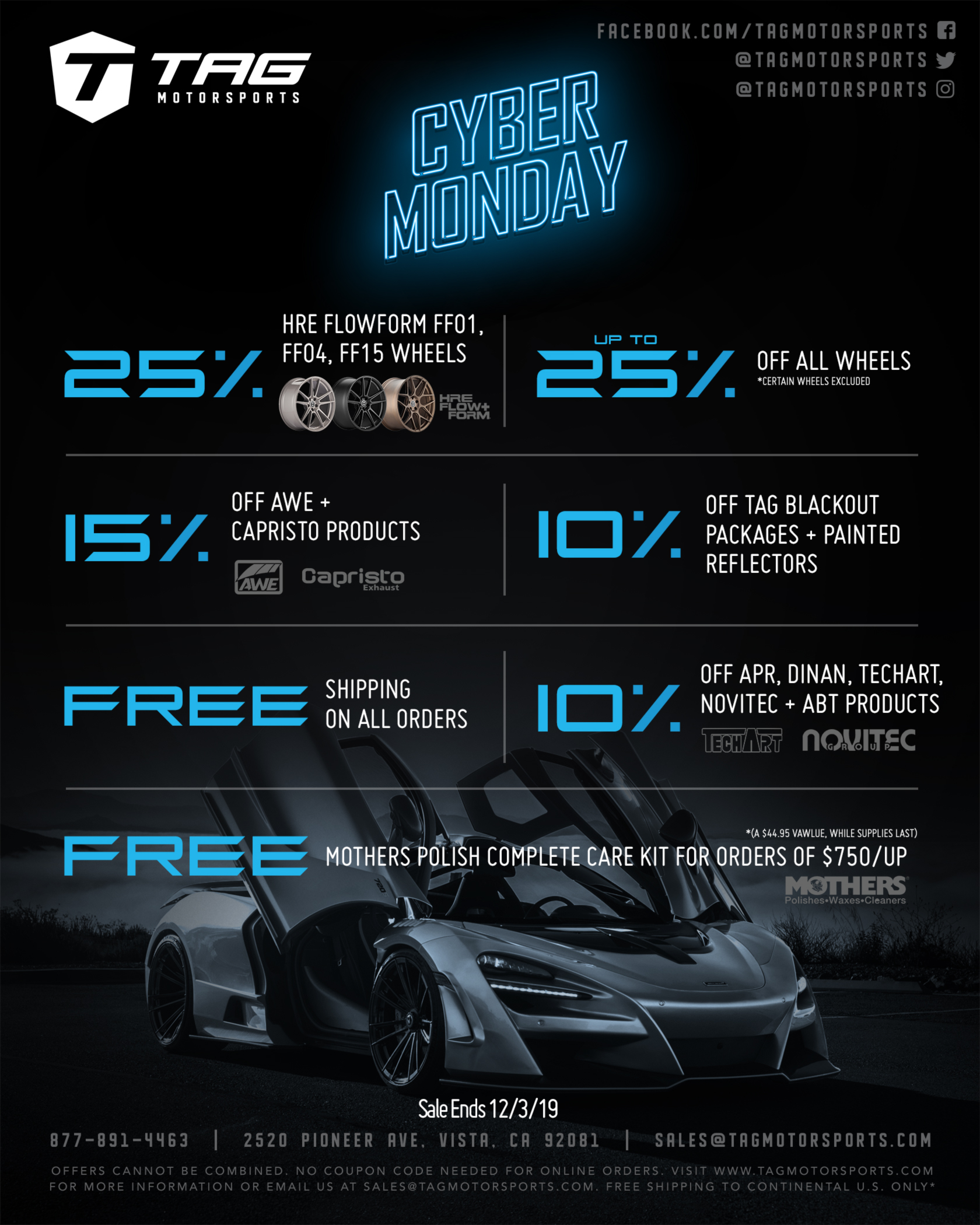 BLACK NOVEMBER 2019 & CYBER MONDAY